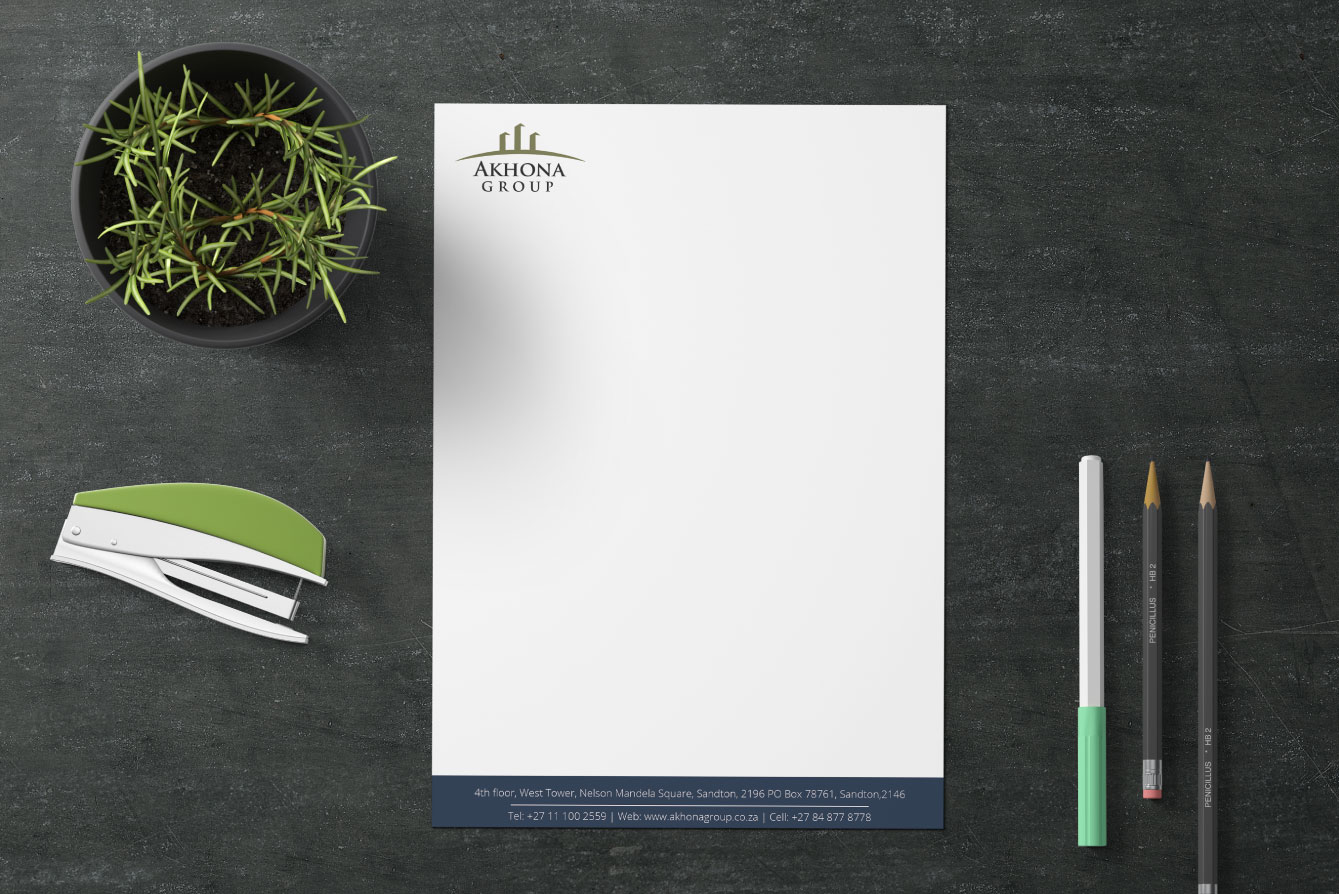 Akhona Letterhead